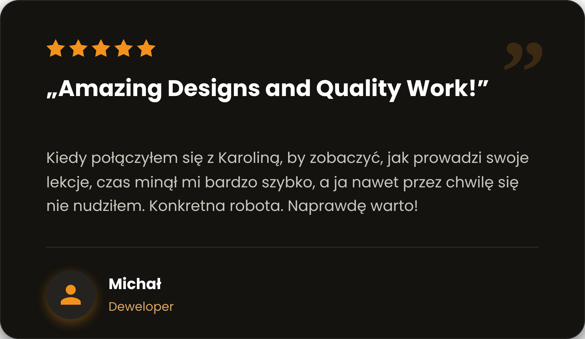 Home testimonial template 3